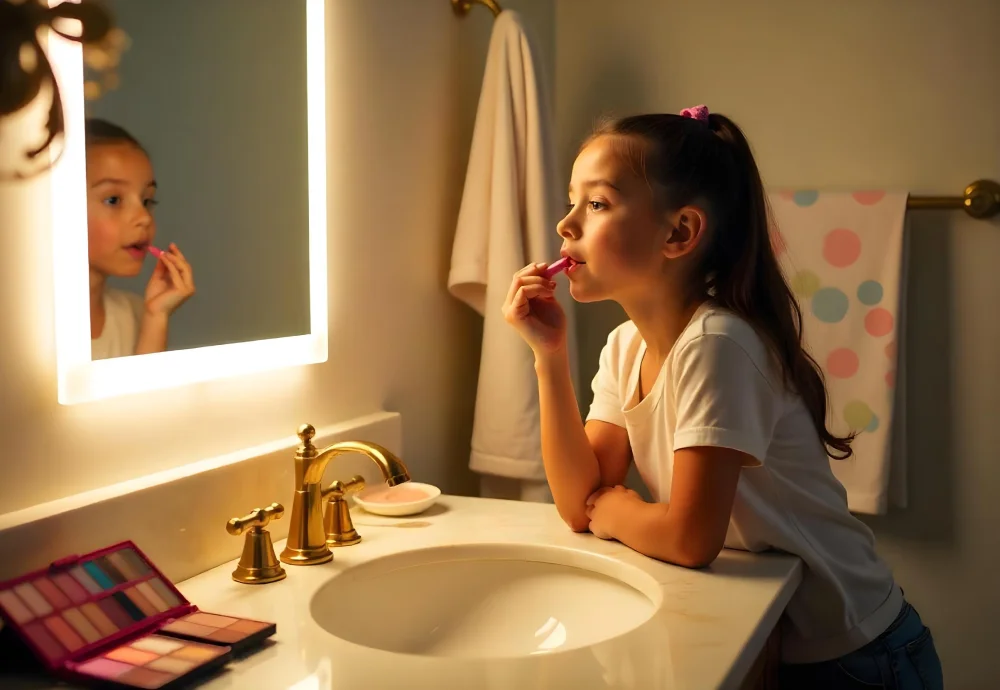 anti fog bathroom mirror